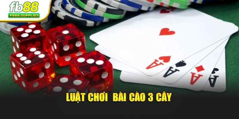 Luật chơi  bài cào 3 cây