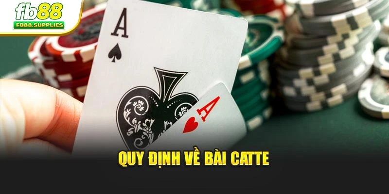Quy định về bài Catte 
